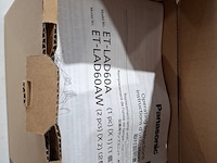 Projector, panasonic, pt dz770, et dle250 lens, 2x et-lad60aw lamp, zwart - afbeelding 11 van  11