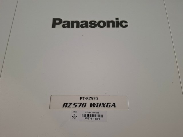 Projector, panasonic, pt-rz570, wit - afbeelding 5 van  6