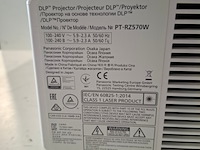 Projector, panasonic, pt-rz570, wit - afbeelding 4 van  6