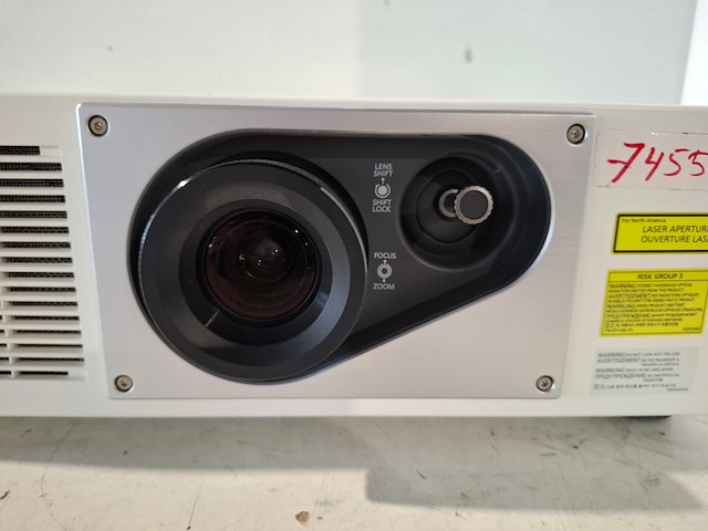 Projector, panasonic, pt-rz570, wit - afbeelding 2 van  7