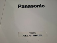 Projector, panasonic, pt-rz570, wit - afbeelding 6 van  7