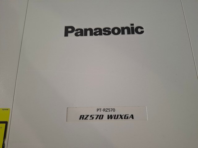 Projector, panasonic, pt-rz570, wit - afbeelding 6 van  7