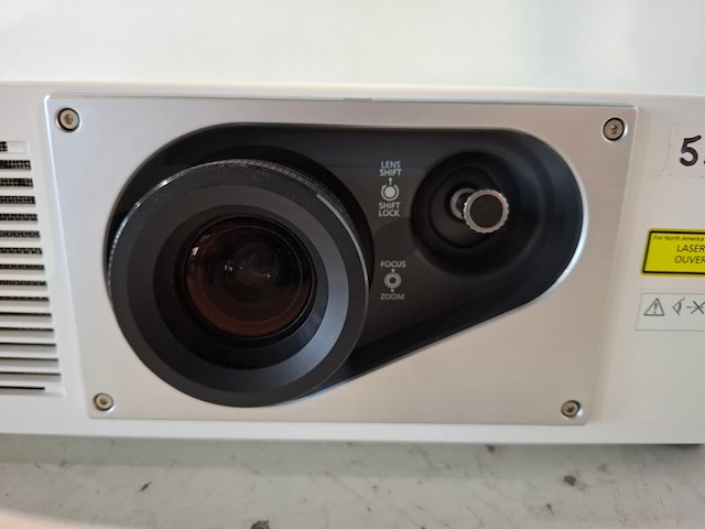 Projector, panasonic, pt-rz570, wit - afbeelding 2 van  7