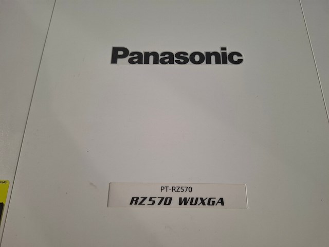 Projector, panasonic, pt-rz570, wit - afbeelding 6 van  7