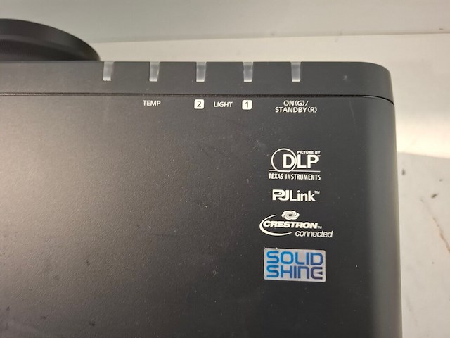 Projector, panasonic, pt-rz670 + et dle250 lens, zwart - afbeelding 6 van  6