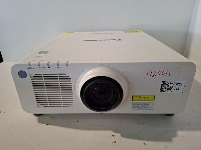 Projector, panasonic, pt-rz770 + standard lens, wit - afbeelding 1 van  6