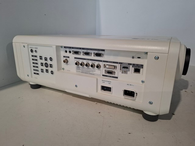 Projector, panasonic, pt-rz770 + standard lens, wit - afbeelding 3 van  6