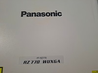 Projector, panasonic, pt-rz770 + standard lens, wit - afbeelding 5 van  6