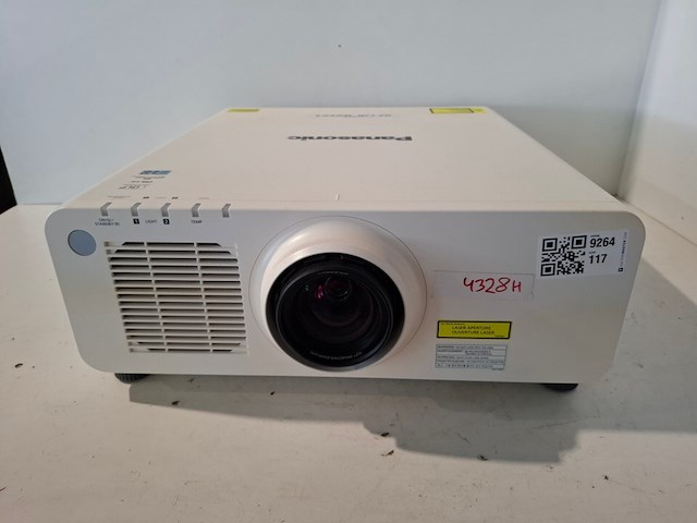 Projector, panasonic, pt-rz770 + standard lens, wit - afbeelding 1 van  6