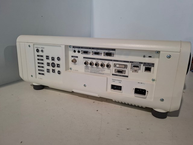 Projector, panasonic, pt-rz770 + standard lens, wit - afbeelding 3 van  6
