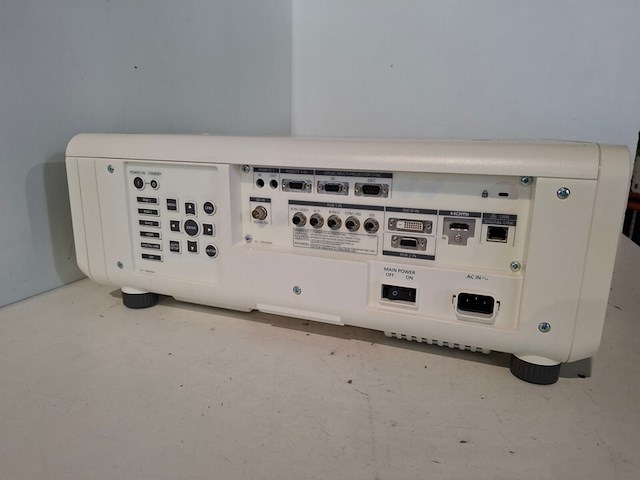 Projector, panasonic, pt-rz770 + standard lens, wit - afbeelding 2 van  5