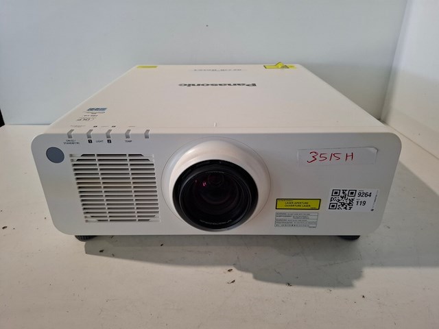 Projector, panasonic, pt-rz770 + standard lens, wit - afbeelding 1 van  6