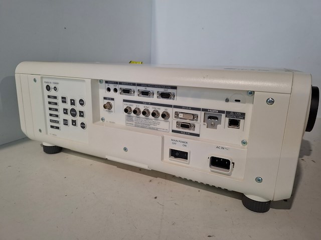 Projector, panasonic, pt-rz770 + standard lens, wit - afbeelding 3 van  6