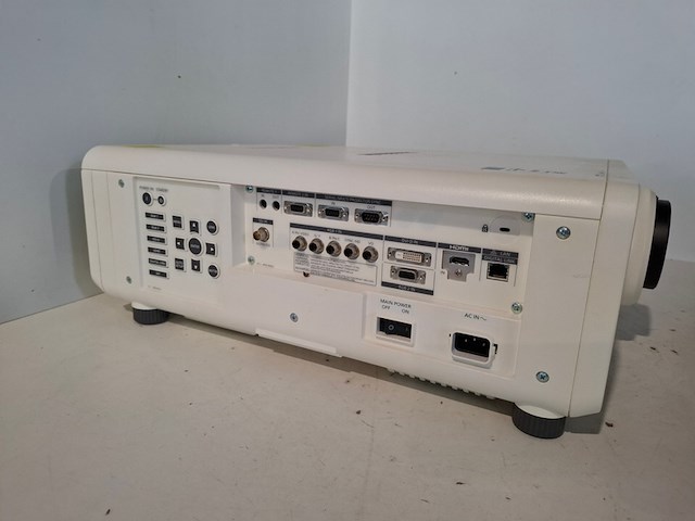 Projector, panasonic, pt-rz770 + standard lens, wit - afbeelding 2 van  5