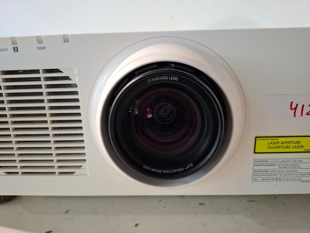 Projector, panasonic, pt-rz770 + standard lens, wit - afbeelding 2 van  6