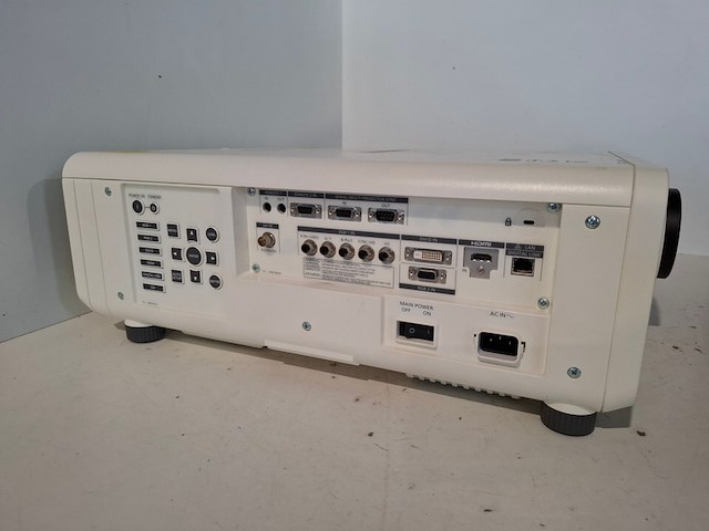 Projector, panasonic, pt-rz770 + standard lens, wit - afbeelding 3 van  6