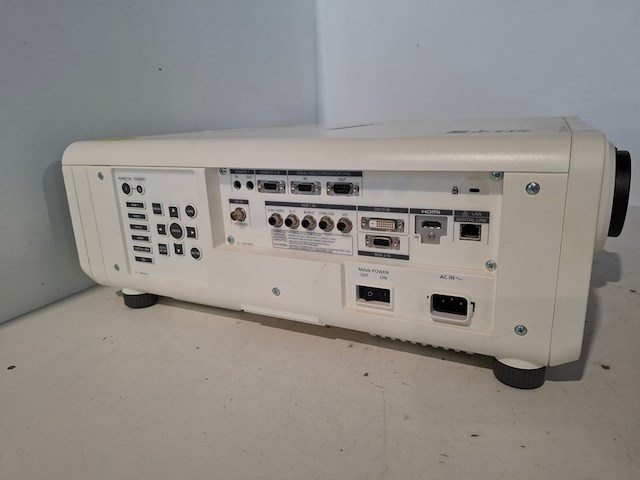 Projector, panasonic, pt-rz770 + standard lens, wit - afbeelding 3 van  6