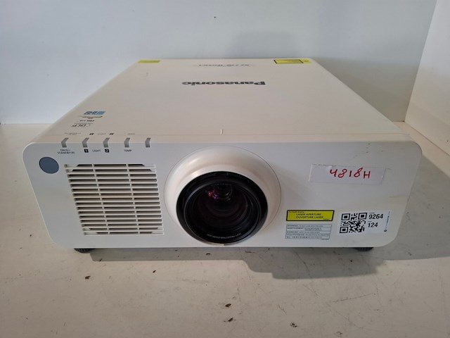 Projector, panasonic, pt-rz770 + standard lens, wit - afbeelding 1 van  6