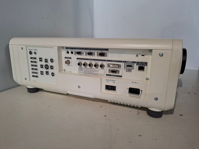 Projector, panasonic, pt-rz770 + standard lens, wit - afbeelding 3 van  6