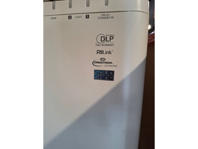 Projector, panasonic, pt-rz770 + standard lens, wit - afbeelding 6 van  6