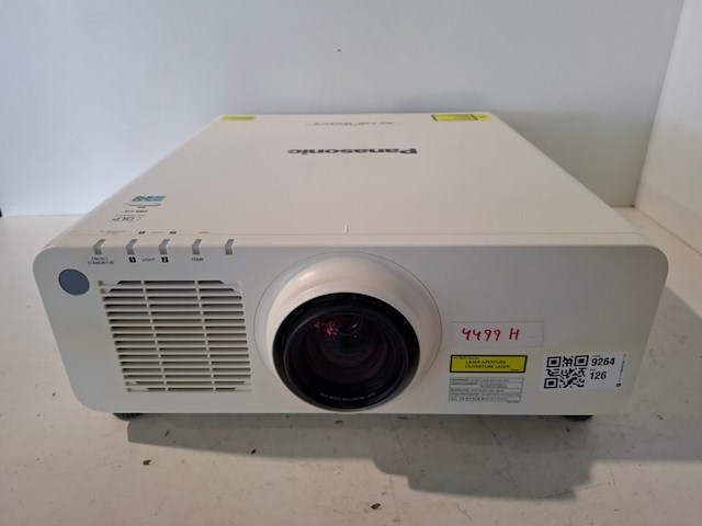 Projector, panasonic, pt-rz770 + standard lens, wit - afbeelding 1 van  5