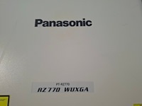 Projector, panasonic, pt-rz770 + standard lens, wit - afbeelding 4 van  5