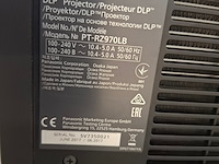 Projector, panasonic, pt-rz970 + et dle250 lens, zwart - afbeelding 4 van  6