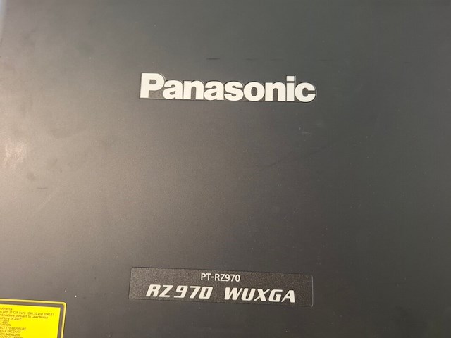Projector, panasonic, pt-rz970 + et dle250 lens, zwart - afbeelding 5 van  6