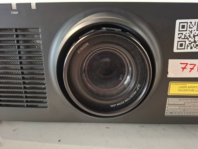 Projector, panasonic, pt-rz970 + et dle250 lens, zwart - afbeelding 2 van  6