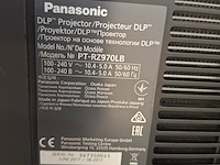 Projector, panasonic, pt-rz970 + et dle250 lens, zwart - afbeelding 4 van  6