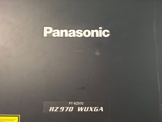 Projector, panasonic, pt-rz970 + et dle250 lens, zwart - afbeelding 5 van  6