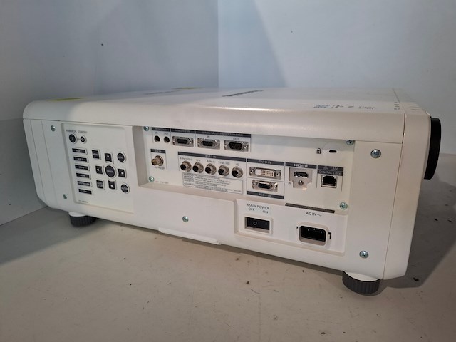 Projector, panasonic, pt-rz970 wit + standard lens, wit - afbeelding 3 van  4