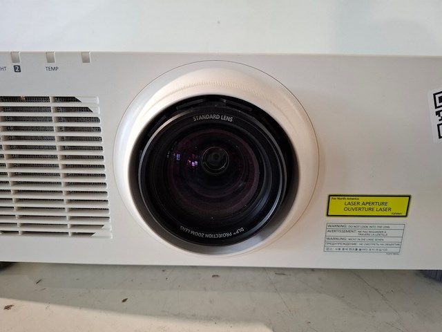 Projector, panasonic, pt-rz970 wit + standard lens, wit - afbeelding 2 van  6