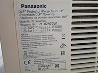 Projector, panasonic, pt-rz970 wit + standard lens, wit - afbeelding 4 van  6