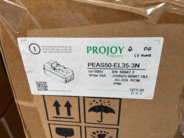 Projoy peas50-el35-3n werkschakelaar (200x) - afbeelding 5 van  5