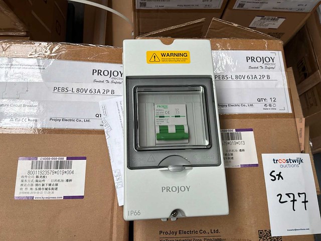 Projoy pebs-l 80v 63a dc installatieautomaat in behuizing (48x) - afbeelding 2 van  4