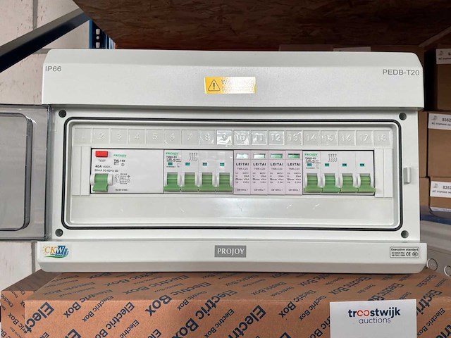 Projoy pedb-t20 ac-beveiligingskast (14x) - afbeelding 2 van  5