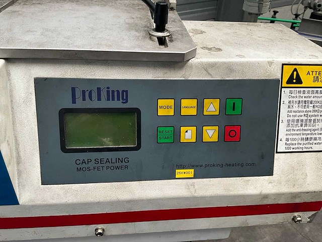 Proking hf-2500w inductiesealmachine - afbeelding 7 van  11