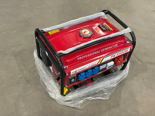 Prokraft - pk 8500w - stroomgenerator - afbeelding 1 van  8