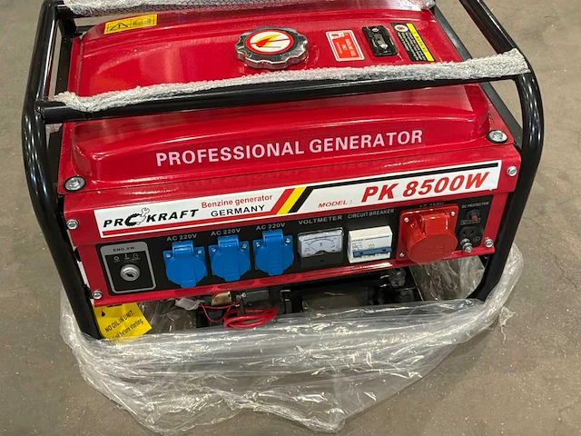 Prokraft - pk 8500w - stroomgenerator - afbeelding 7 van  8
