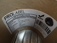 Prolabel - lhs 2:1-4,8x12,5-yl - rol kabel-/adercodering 4000st (4x) - afbeelding 2 van  2