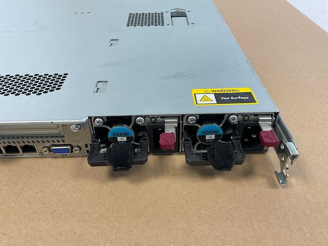(proliant dl360 gen9) - 2x xeon(r) e5-2650 v4, 256 gb ram (8x32gb), 3,5 tb sata rack mount chassis - afbeelding 6 van  8