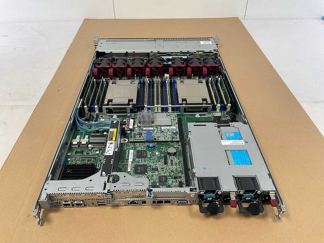 (proliant dl360 gen9) - 2x xeon(r) e5-2650 v4, 256 gb ram (8x32gb), 3,5 tb sata rack mount chassis - afbeelding 7 van  8