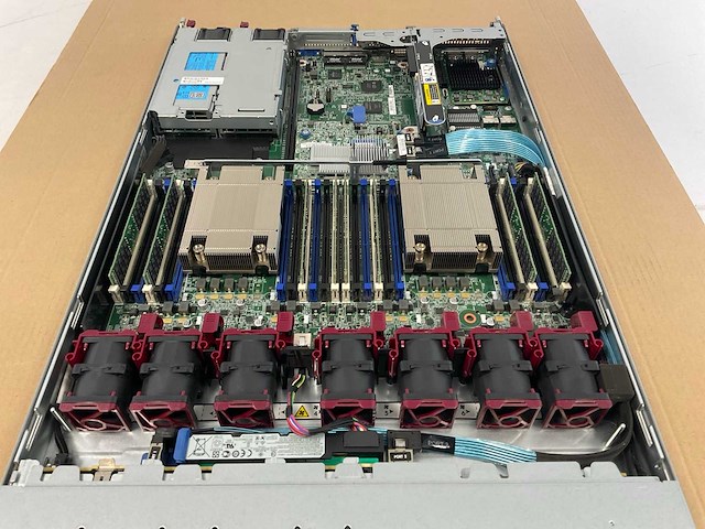 (proliant dl360 gen9) - 2x xeon(r) e5-2650 v4, 256 gb ram (8x32gb), 3,5 tb sata rack mount chassis - afbeelding 6 van  10