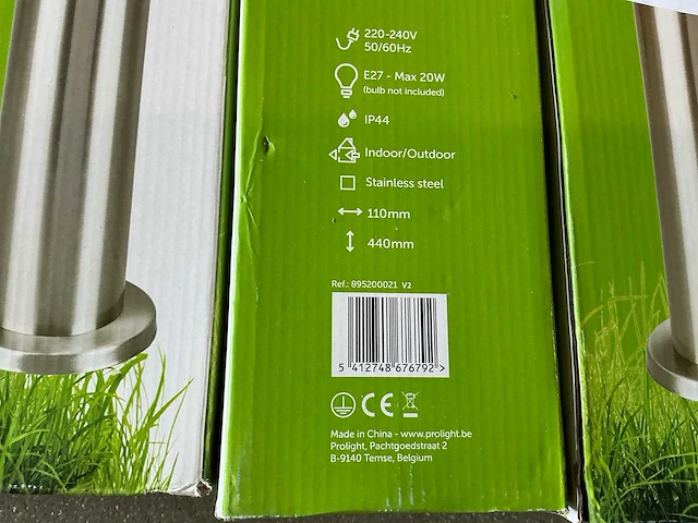 Prolight moia buitenlampen (6x) - afbeelding 2 van  2