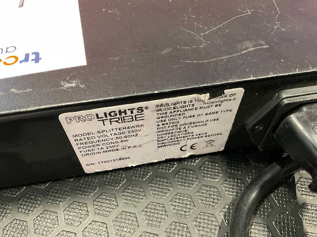 Prolights tribe - splitter4wrk - various light equipment - afbeelding 4 van  4
