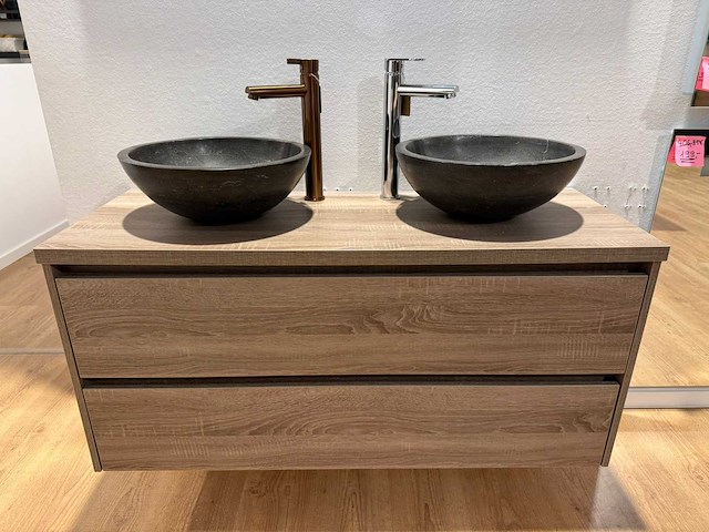 Proline - idea oak - badmeubelset 120 cm - afbeelding 1 van  7
