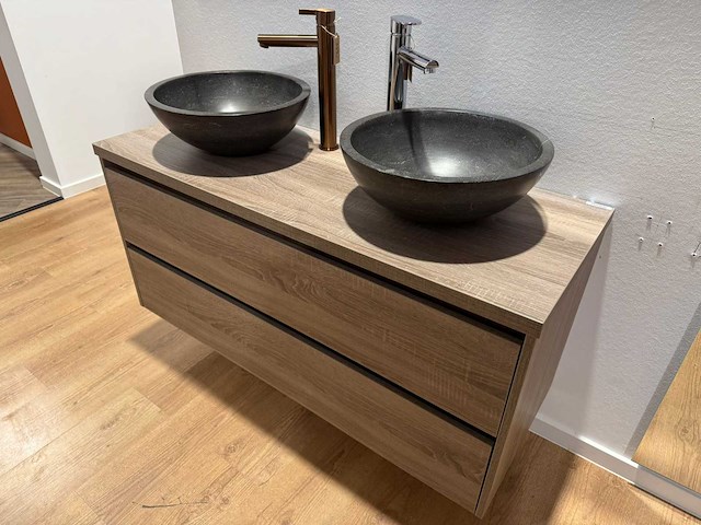 Proline - idea oak - badmeubelset 120 cm - afbeelding 3 van  7