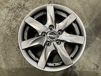 Proline - lichtmetalen velgenset 14 inch 5x100 - afbeelding 2 van  3
