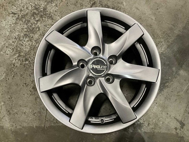 Proline - lichtmetalen velgenset 14 inch 5x100 - afbeelding 2 van  2